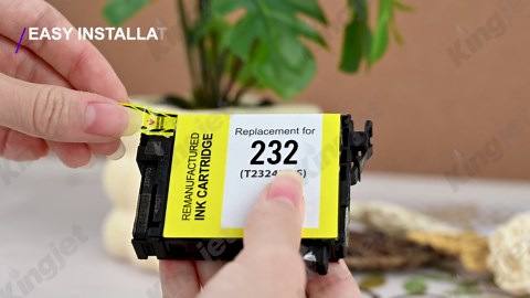 232XL Ink Cartridge Replacement for Epson 232 Ink for Epson Ink 232 for WF-2950 XP-4205 Printer (4 Pack)