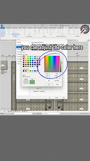 Revit | How to change background color in Revit #revit #revittutorial #autodesk