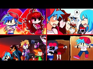 BF BROKE UP WITH GF ! - Friday Night Funkin' Best Animations On Youtube #43