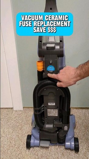 Vacuum Not Working? How to Replace the Fuse. #diy #shorts #home