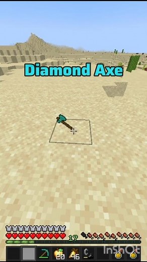 Which Is More Powerfull Diamond Sword Or Axe 🤔...