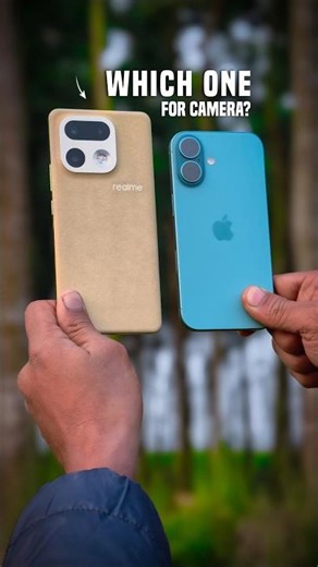 Realme 16 Pro plus vs iPhone 16 Camera TEST🔥