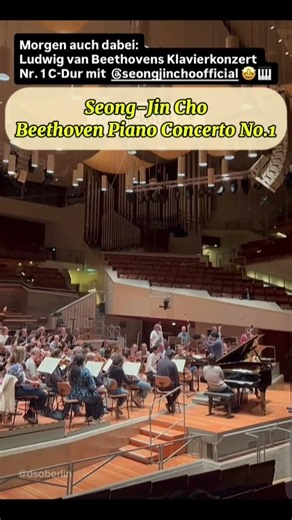 Seong-Jin Cho sizzles🔥🎹 Beethoven Piano Concerto No.1 at Philharmonie Berlin #kazukiyamada#dsoberlin
