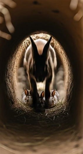 Fox vs Rabbit Epic Chase Through the Forest #wildlife #nature #animals
