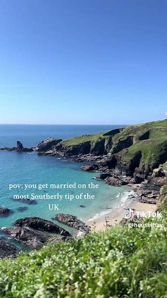 Choose Housel Bay hotel, and get married on the edge of nature #cornwalllife #weddingtiktok #weddinguk #weddingvenue #weddingvenueownertiktok #thelizardcornwall #cornwall