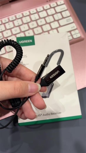 Use this adapter to turn your aux into bluetooth! #auxtobluetooth #tiktokshopcybermonday #spotlightfinds #bluetooth #tiktokshopblackfriday