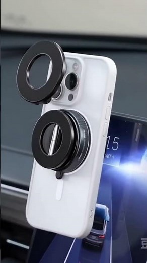 Vacuum Magnetic Car Mount: Strong Hold, Easy Install #yoodex