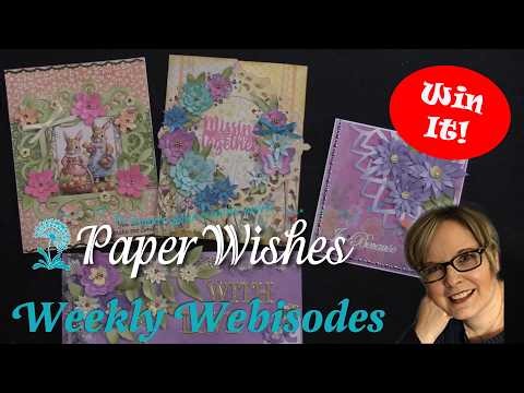 Card Ideas Using Rose & Butterfly Die-Cut Pads by Studio Light | PaperWishes.com
