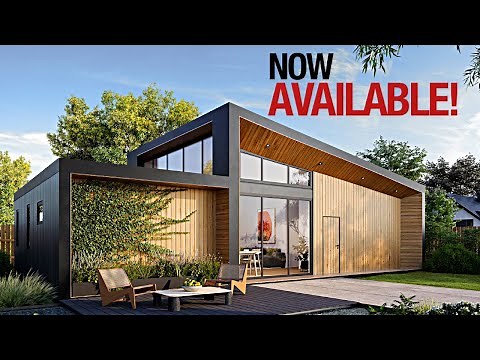 Exquisite Modern PREFAB HOMES that are Officially Available in California!!