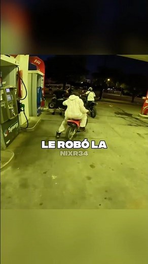 Exconvicto Le Roba la Moto en la Gasolinera (paulsohard)