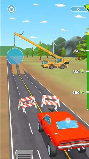 car crash simulation game short video