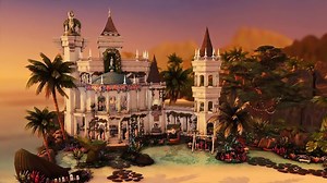 The Sims 4 Mermaid Castle