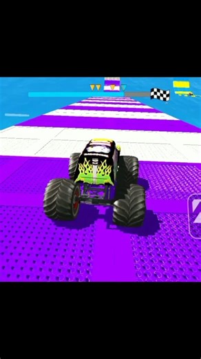 monster Truck vs Mega ramp challenges|Best Android Gameplay 2026 #carstunts #shorts