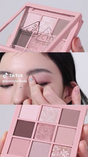 Dreamy Neutral Pink Makeup Look with 3CE Essentials