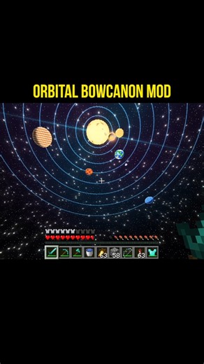 orbital bowcanon minecraft #minecraft #minecraftshorts