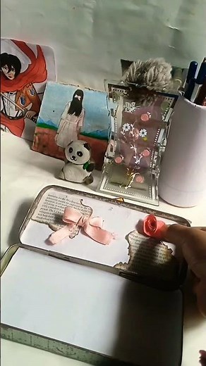 DIY geometry box🤍✨🎀 #diy #viralshorts #art