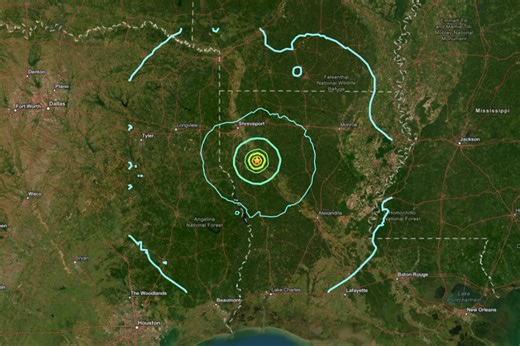 4.9 earthquake hits Louisiana—second biggest in state history