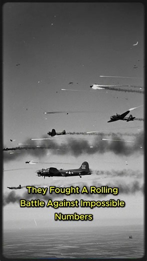 1 Lone Bomber vs 17 Fighters In WW2