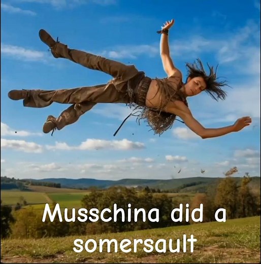Musschina did a somersault