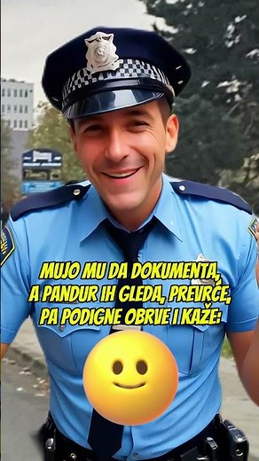 Pandur pita za dokumenta, Mujo traži bosanski lonac 🍽️🚗#najboljivicevi #komedija #humor