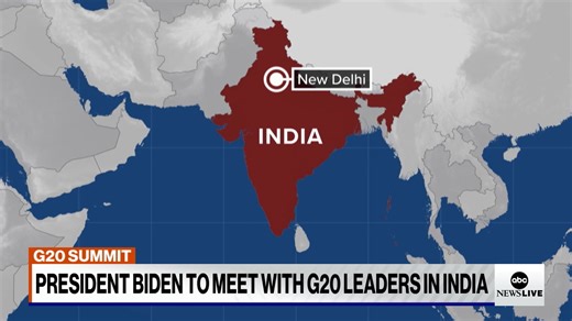 Pres. Biden is set to meet with G20 leaders in India later this week. ABC News Contributor Asma Khalid has what to expect. | ABC News Live