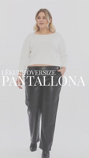 Pantallona lëkure për këtë sezon ✨ Super komode, me xhepa dhe llastik në bel.🌺 ✅Masa: XL, 2XL, 3XL, 4XL, 5XL ✅Çmimi: 2500 lekë | 300 Oferta