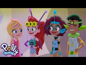 Polly Pocket: Pool Party in Space 👽 Something Went Wrong! | Cartoons for girls