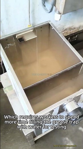 Commercial Grease Trap Oil Water Grease Trap Interceptor Separator Stainless Steel Kitchen #hotel