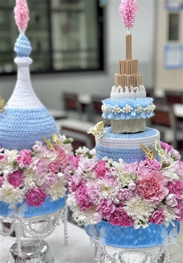 พานไหว้ครูธีมบาร์บี้สุดสร้างสรรค์