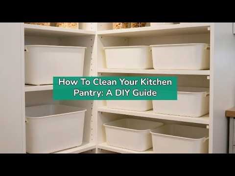 How To Clean Your Kitchen Pantry: A DIY Guide | Bond Cleaning Sydney
