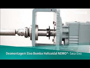 Desmontagem Eixo Bomba Helicoidal NEMO® - Saca Eixo