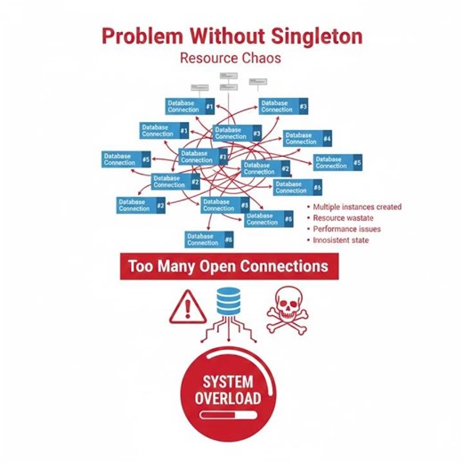 Why Apps Allow Only ONE Instance? | Singleton Pattern ⚡