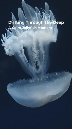 Drifting Jellyfish in the Deep | 4K ULTRA HD