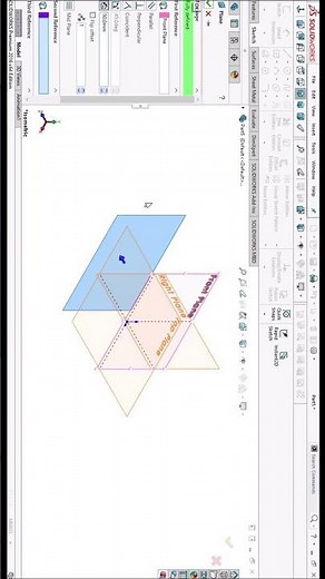 Creating a Parallel Plane in SolidWorks