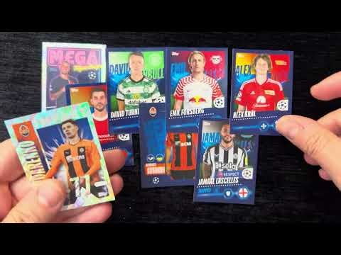 Chasing Parallels!UCL 2023-24 Sticker album Parallel Hunting Part 41-Another Winter Green!#parallels