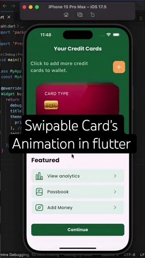"Flutter Swipe Card UI | Short Tutorial"