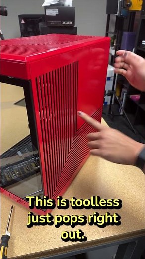 How to Remove your Y40's Front Panel #pcsetup #gaming