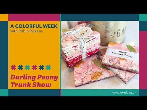 A Colorful Week with Robin Pickens | Darling Peony Trunk Show