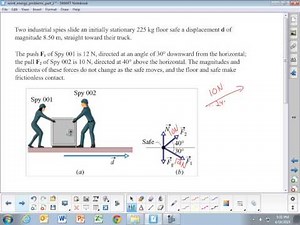 Work-Energy Theorem Examples - Part 2