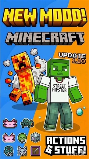 Minecraft But With Realistic Animations! 😱 | Actions & Stuff Mod 1.10