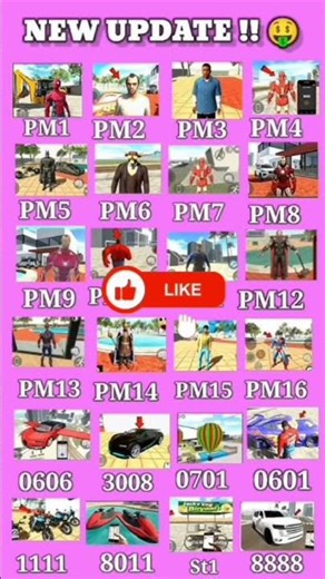 NEW UPDATE CHEAT CODE FOR INDIA BIKE 3D. #gamingshorts #indianbikesdriving3d #viralshort