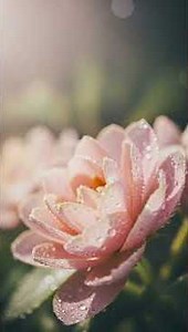 Peony Bloom in Gentle Light | Relaxing ASMR Nature Meditation