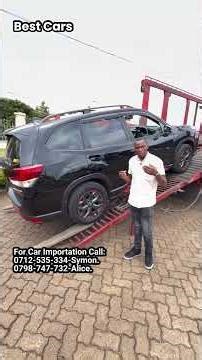 Subaru Forester X-Break | Car Importation from Japan to Kenya