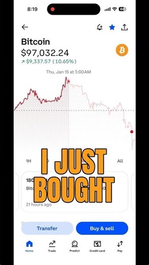 Bitcoin’s Tanking Again… I’m Cooked #cryptocurrency #bitcoin #wallstreetbets