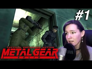 Metal Gear Solid (PS1) | First Playthrough Part 1