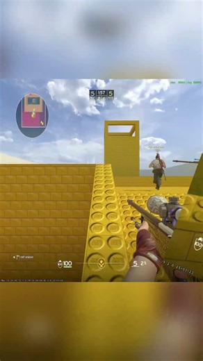💥 AWP FLICK MACHINE — 4 ENEMIES DOWN 😳