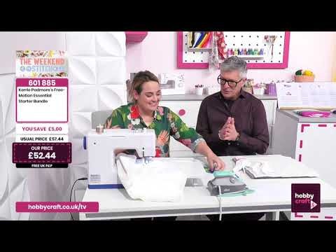 Free-Motion Embroidery with Living in Loveliness!