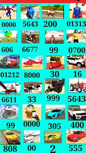 Indian bike driving 3d new update cheat code