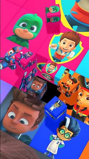 Pj Masks Mega Heroes 🚀 | 3D Block Animation #pjmasks #heroes