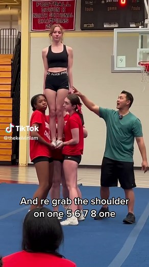 Mastering the Speed Bump Position for a Light Build: Cheer Stunt Tutorial